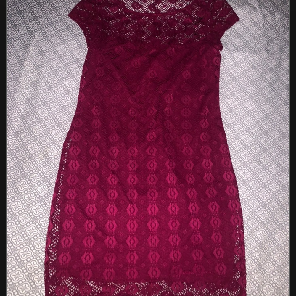 Size 12 burgundy dress